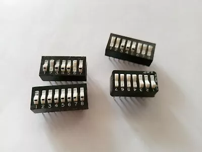 8 POS ROCKER DIP SWITCH 4 Pcs • $4