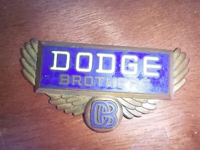 Original Dodge Brothers Radiator Badge Emblem Hood Grille Grill 29 30 Truck • $100