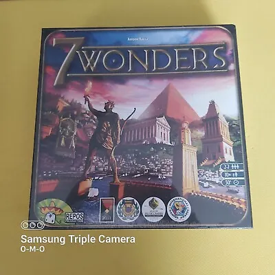 7 Wonders Board Game - Antoine Bauza - Repos Production - Sealed • £24.99