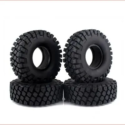 £24.99 • Buy 114mm 1.9'' Rubber RC Rocks Tyres Wheel Tires For 1:10 Crawler Wheels SCX10 D90