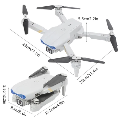 $48.06 • Buy (Dual Cameras)Drones With Camera For Adults Mini Drone With 4K HD FPV Camera