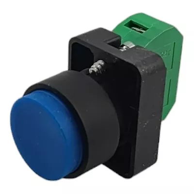 Blue Momentary Push Button Extended Normally Open NO Pushbutton Switch 22mm 22 • $18.50