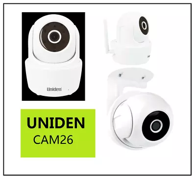 Uniden APP CAM 26 Guardian HD Indoor PAN & TILT Wireless IP Camera* • $119.90