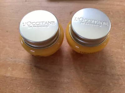 L'Occitane Immortelle Divine Cream 2 X 8ml TRAVEL SIZE NEW SEALED • £17.99