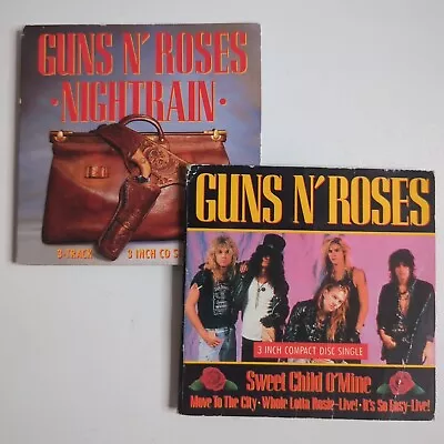 Guns N Roses Sweet Child O Mine 3 Inch CD Single Nightrain German Import Bundle • $62.24