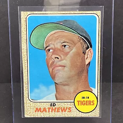 1968 Topps - #58 Eddie Mathews • $11.99