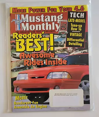 MUSTANG MONTHLY July 1999 Bagged & Boarded More Power For Your 4.6 How To Tune • $14.95