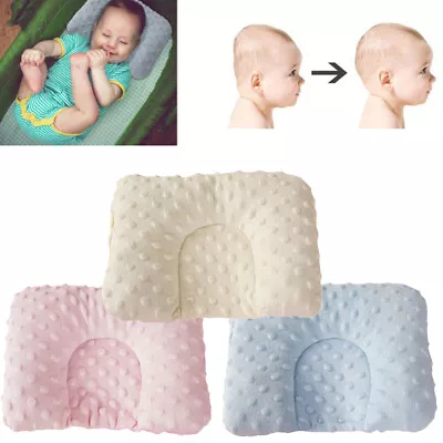 £5.10 • Buy Newborn Baby Pillow Prevent Flat Head Cushion Infant Sleeping Support Anti Roll