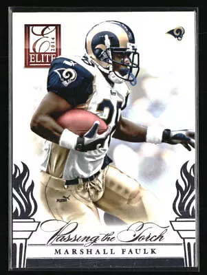 $2.09 • Buy Marshall Faulk / Zac Stacy  2014 Panini Elite #11  Football Card
