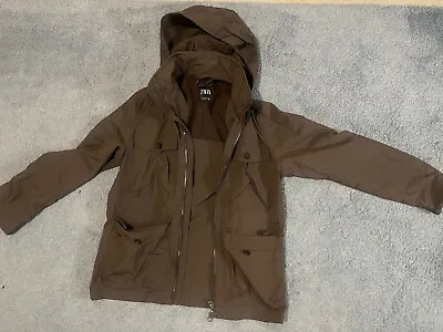 Zara Men’s Brown Jacket Size Small NEVER WORN • £12.50