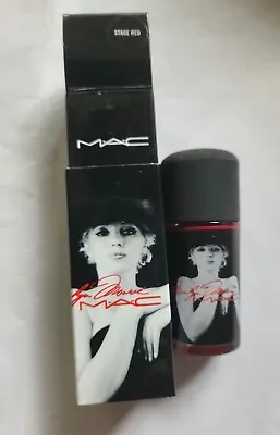 MAC Marilyn Monroe Nail  Polish In  Stage Red. NEW IN BOX. • $25