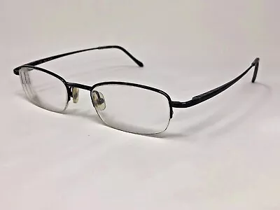 MAGIC CLIP M252 Eyeglasses Frame Half Rimless Petite 49-20-140 Gunmetal WD73 • $22