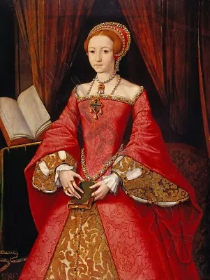 £10.99 • Buy PAINTING SCROTS (ATTR.) PRINCESS ELIZABETH TUDOR 12x16   POSTER ART PRINT HP3467