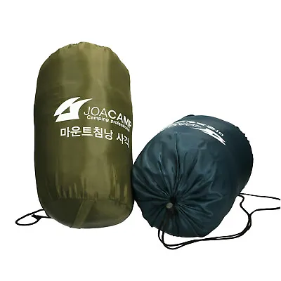 £14.99 • Buy 3 Season Envelope Sleeping Bag Waterproof Single Case Camping Hiking Outdoor 