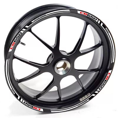 Wheel 2 Rim Sticker CB 650 Moto Bike Honda CBR R F FA Stripe Tape Vinyl Stickers • £17.99