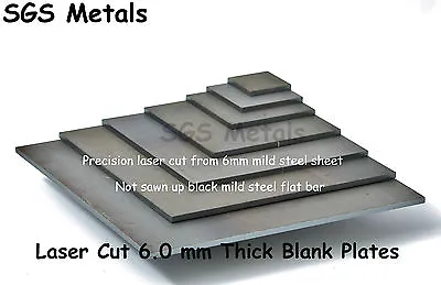 £3.50 • Buy 6mm Steel Plate 1/4  Sheet Fly Press Folder MIG Guillotine Drill Milling Machine