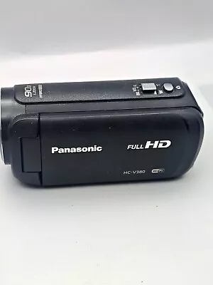 Panasonic HC-V380 Full HD Camcorder 50x Zoom Black FULL HD WiFi (DK8JA001295) • £199.99