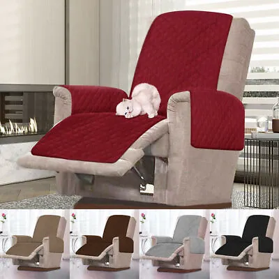 Recliner Sofa Cover Protector Mat Couch Chair Slipcover Mat Sofa Armchair Throw • £9.95