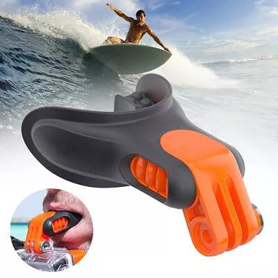 Camera Accessories Mouth Mount Surfing Teeth Braces Holder For GoPro SJCAMS • $12.76