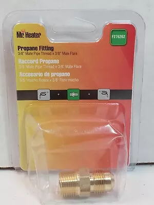 Mr Heater 3/8-Inch Male Pipe X 3/8-Inch Male Flare Propane  Hose Adapter F276262 • $10.97