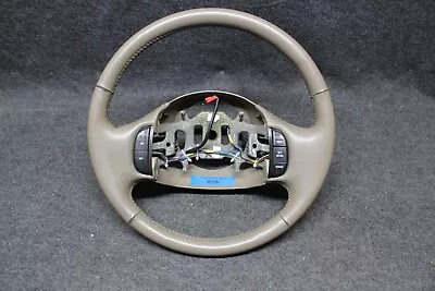 2000 2001 2002 2003 Ford F150 F250 Expedition Tan Leather Steering Wheel • $260