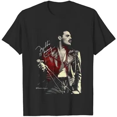 Freddie Mercury Shirt Queen Rock Band Shirt Unisex Short Sleeve T-Shirt  S-5XL • $17.99