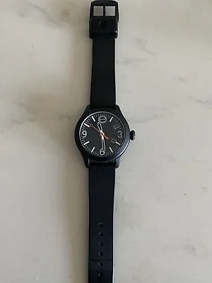 Movado ESQ 42mm Including Crown Black PVD Sport Watch ES.50.3.29 • $76.99