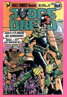 Judge Dredd #14 VF/NM 9.0 Very Fine Near Mint Eagle Comics Brian Bolland • $9.95