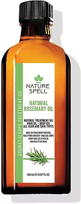 Rosemary Oil For Hair & Skin 150 Rosemary Oil For Hair Growth – Treat Damaged  • £10.44