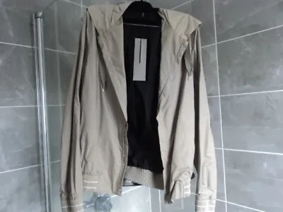 Dior Homme Mens Beige Cotton Jacket Size M 38 UK 48 EU BNWT £1235 Sale RRP £1950 • £350