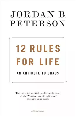 12 Rules For Life: An Antidote To Chaos By Jordan B. Peterson Hardcover • $35.41