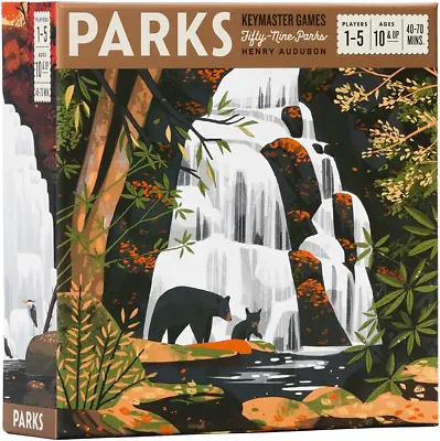 Parks Board Game A Family And Strategy Game About Hiking Visiting National Par • $67.99