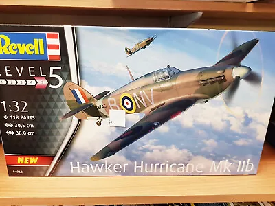 04968 Revell 1:32 Scale Hawker Hurricane  Mk.IIB • £42