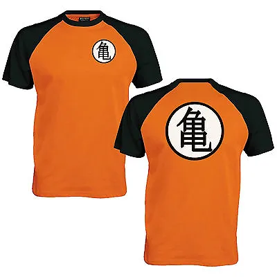 £13.13 • Buy Turtle Chinese Training Symbol Baseball T-Shirt Dragon Anime Inspired Fan Top