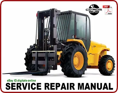 JCB 926 930 940 Rough Terrain Forklift Service Repair Manual • $19.98