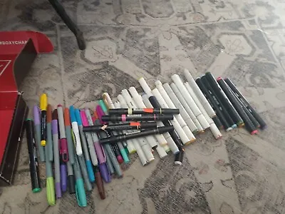 Lot Of 50+ Mixed Artist Markers • $20