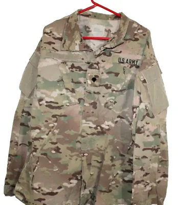 Army Combat Coat Multicam Flame Resistant Large Long BDU Unisex USGI • $21.95