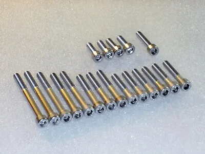 Yamaha DT125 AT2 CT3 1972-77 Engine Covers 19pc Stainless Steel Allen Bolt Kit  • $12.33