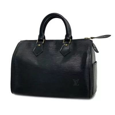 Louis Vuitton Speedy 25 M43012 Epi Leather Handbag Black • $363.85