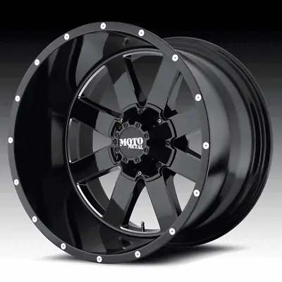 Moto Metal MO962 Gloss Black Milled 20x10 6x135 -24mm (MO96221063324NUS) • $234.52