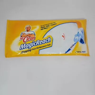 Mr Clean Magic Reach Mopping Floor Multipurpose 12 Refill Pads Discontinued NEW • $29.99