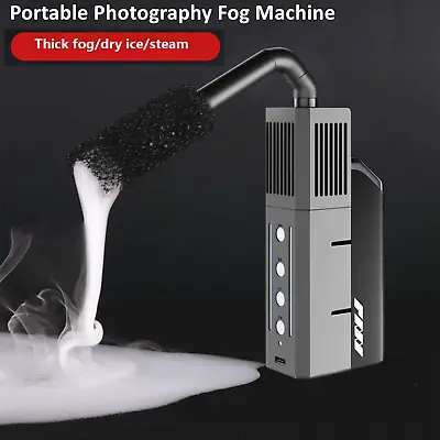 SmokeNINIJA Mini Photography Stage Dry Ice Steam Smoke Fog Machine 3400mA Remote • $249