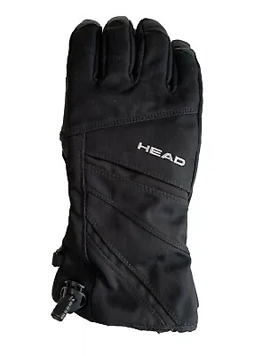 Head Men's Dupont Sorona Insulated SKI Glove W Pocket Black ( Choose Your Size ) • $14.20