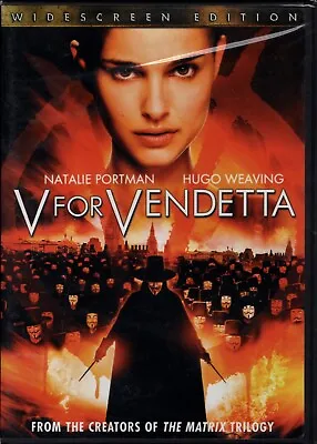 $3 • Buy DVD:  V For Vendetta  Widescreen DVD Brand New/still Sealed
