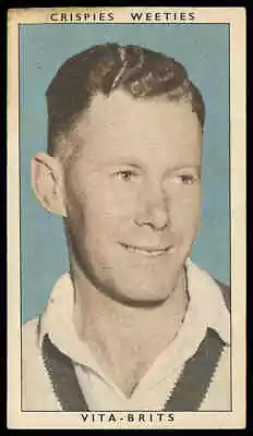 Crispies Weeties - 'Leading Cricketers' #3 - W. Brown (Queensland) (1948) • $5.01