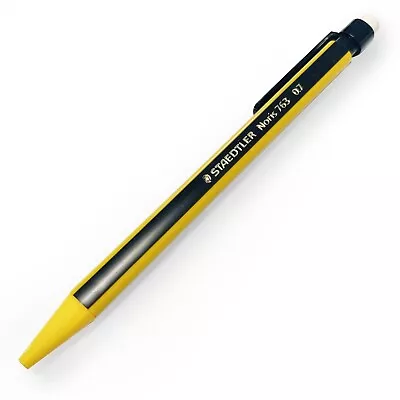 STAEDTLER Noris 763 Mechanical Pencil - 0.7mm - Black And Yellow Barrel - Single • £4.99