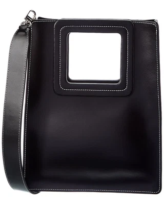 $209.99 • Buy Staud Shirley Leather Shoulder Bag Women's Black