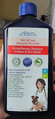 Arava Natural Medicated Dog Shampoo – Anti Itch Dog Shampoo - Retails $27 • $15