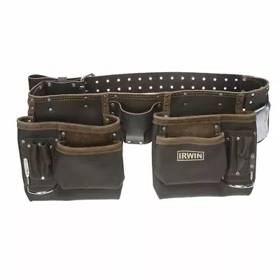 Irwin 10 Pocket Construction Tool Belt - USA Brand • $279.95
