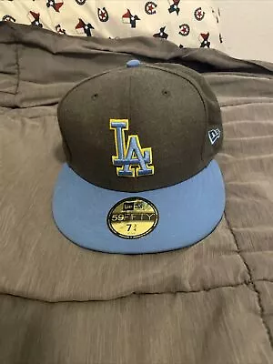 Unisex New Era MLB 59FIFTY 5950 Fitted Hat -  New Styles LA NY Baseball Cap • $10.49